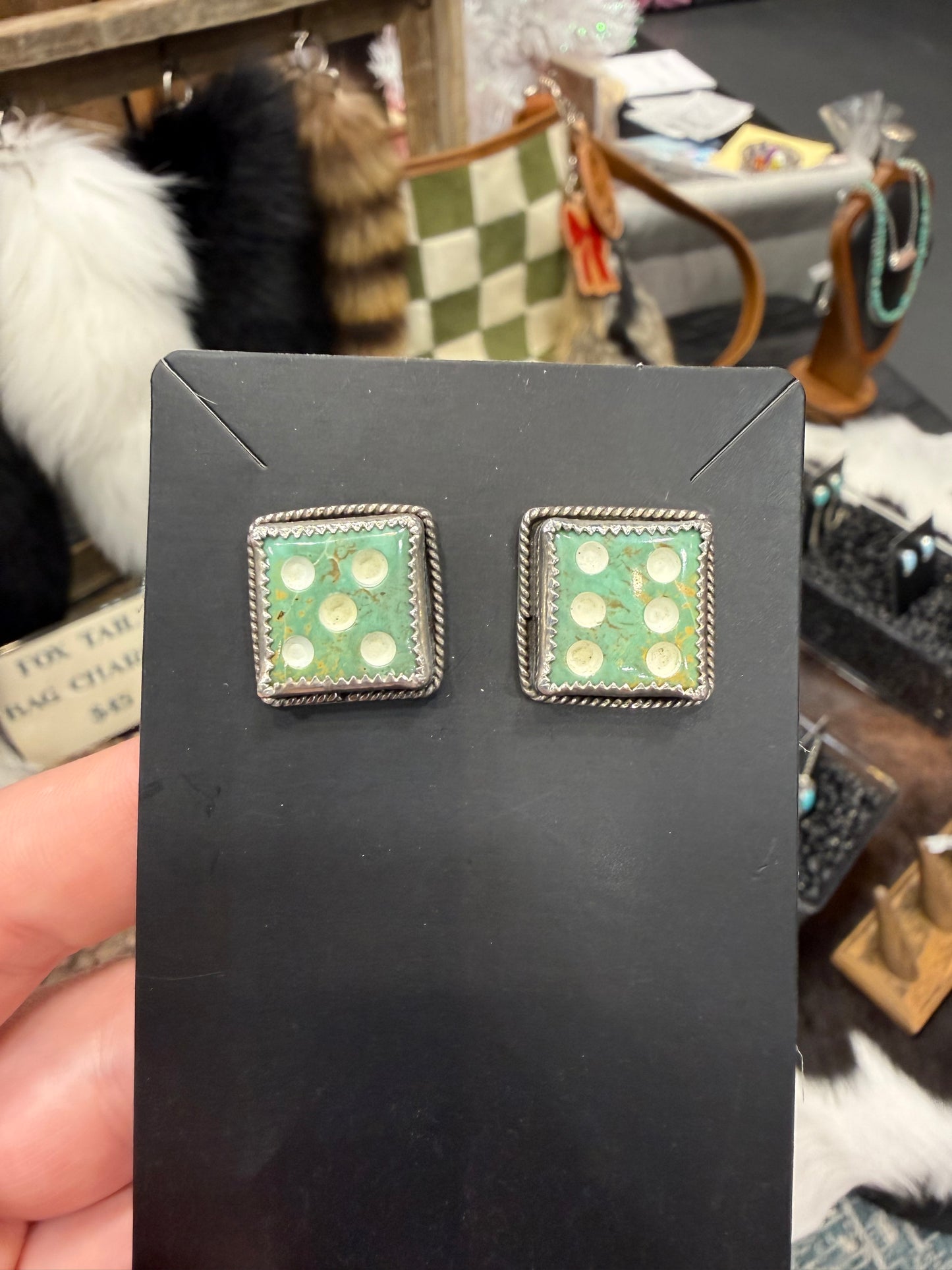 Roll The Dice Studs