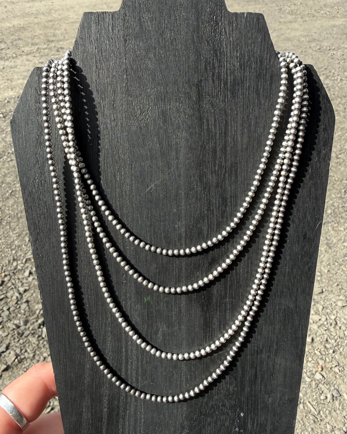 3mm Navajo Style Pearls