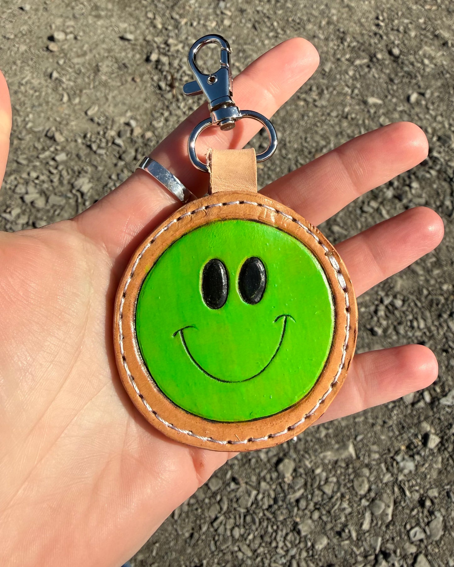Smiley Purse Charm