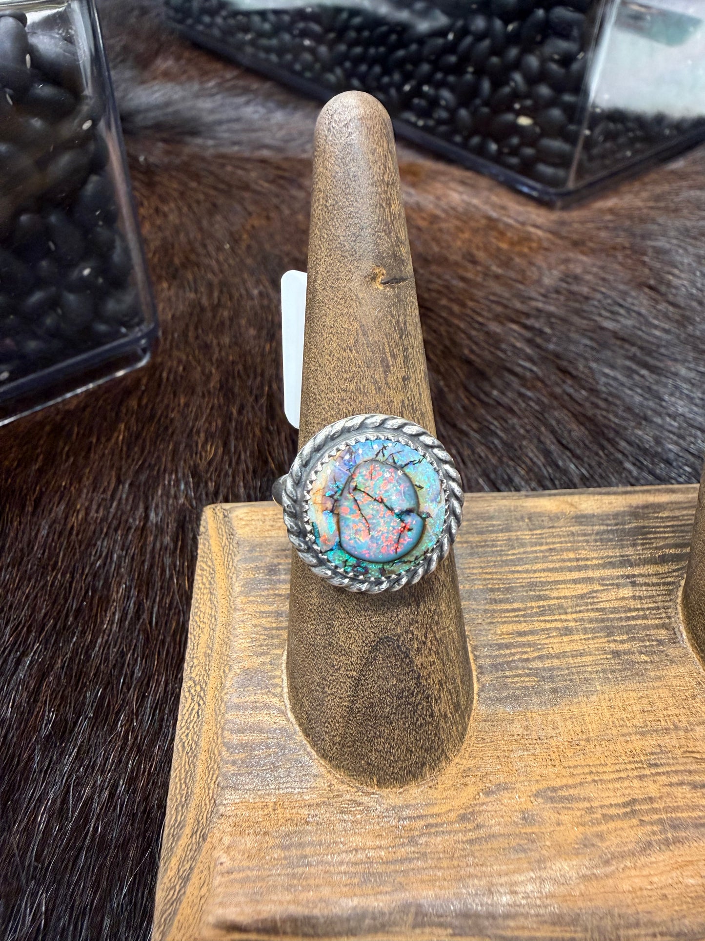 Sterling Opal Ring 2