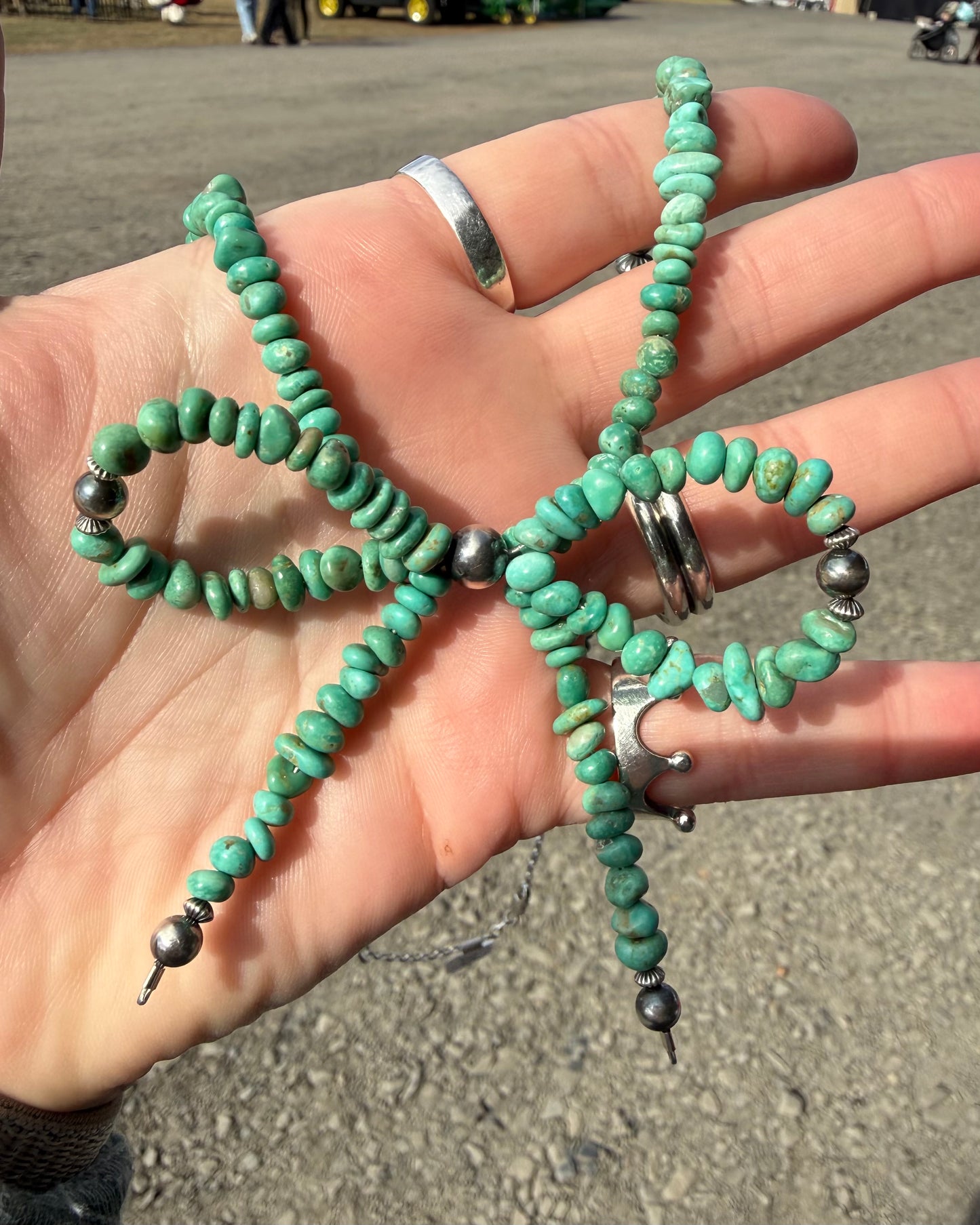 Beaded Bow Necklace