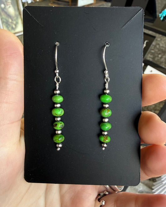 Green Mojave Earrings